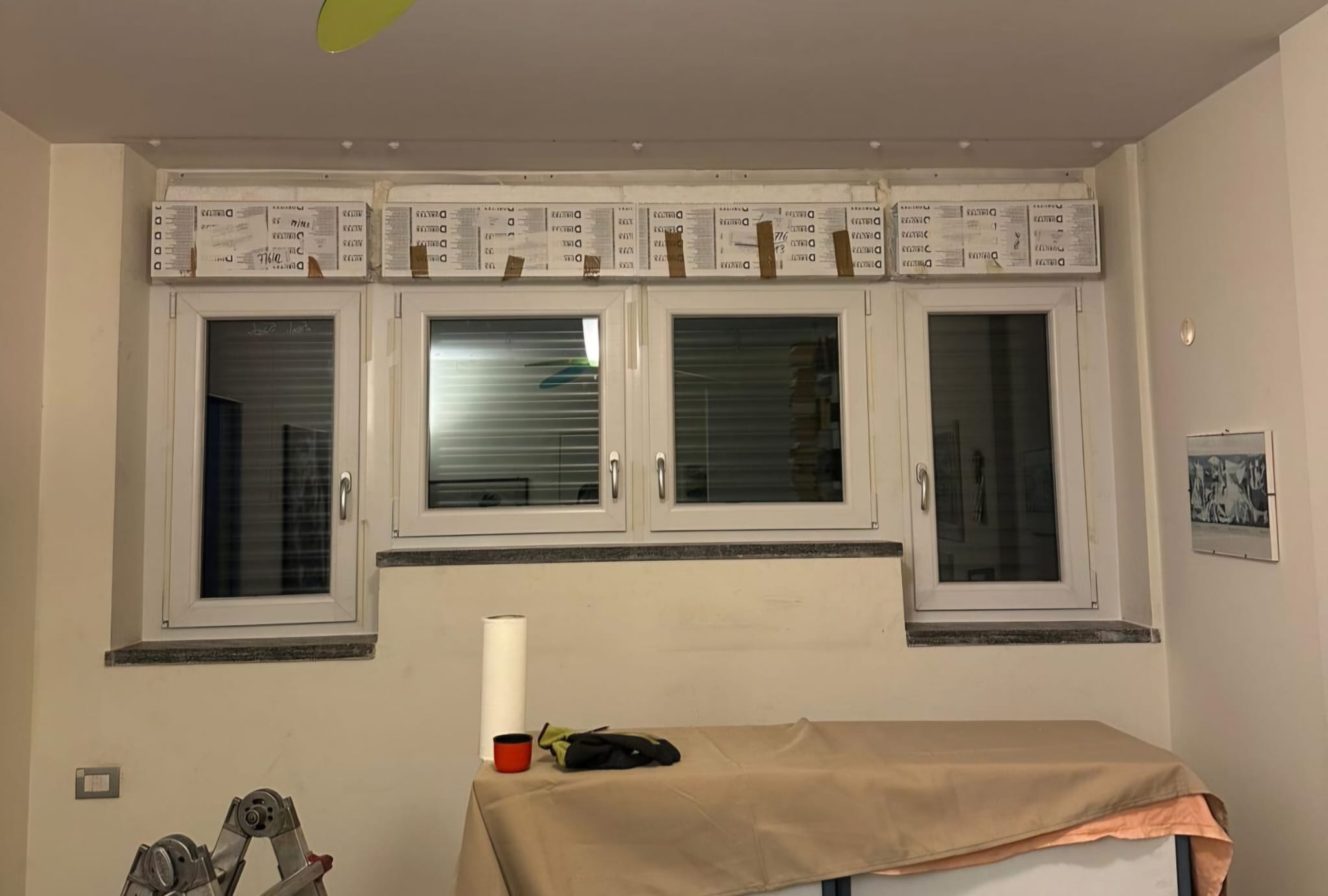 Serramenti in PVC con monoblocco integrato – Milano Navigli